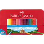 Faber-Castell Hexagonal Colour pencils tin of 60 (115894)
