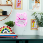 Fizz Creations Squishmallows - Fifi Neon Wall Light - Pink Fizz Creations Squishmallows - Fifi Neon Wall Light - Pink