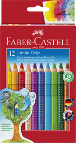Faber-Castell Coloured Pencil Jumbo Grip 12 pcs (110912)