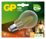 GP LED Lamp Classic Filament, E27, 4W (40W), 470lm