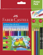 Faber-Castell Triangular pencils Promo Pack 18+4+2 (201597)