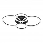 Eglo Paranday-Z ceiling lamp w/circles black 61.5x45 - TW - Zigbee, Bluetooth