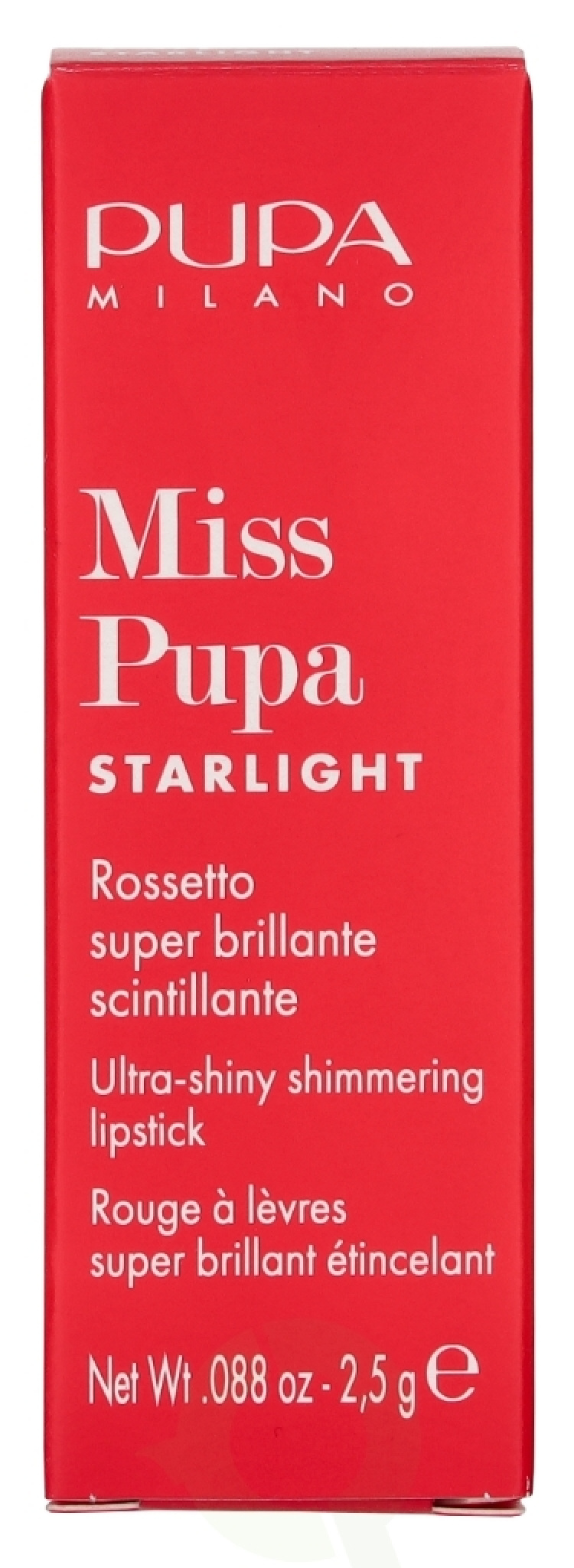 Pupa Milano Pupa Miss Pupa Starlight Lipstick 2.5 g #704 Lovely Meghan
