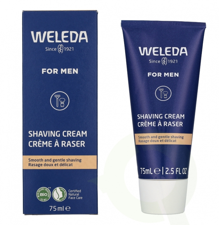 Weleda Men Shaving Cream 75 g All Skin Types