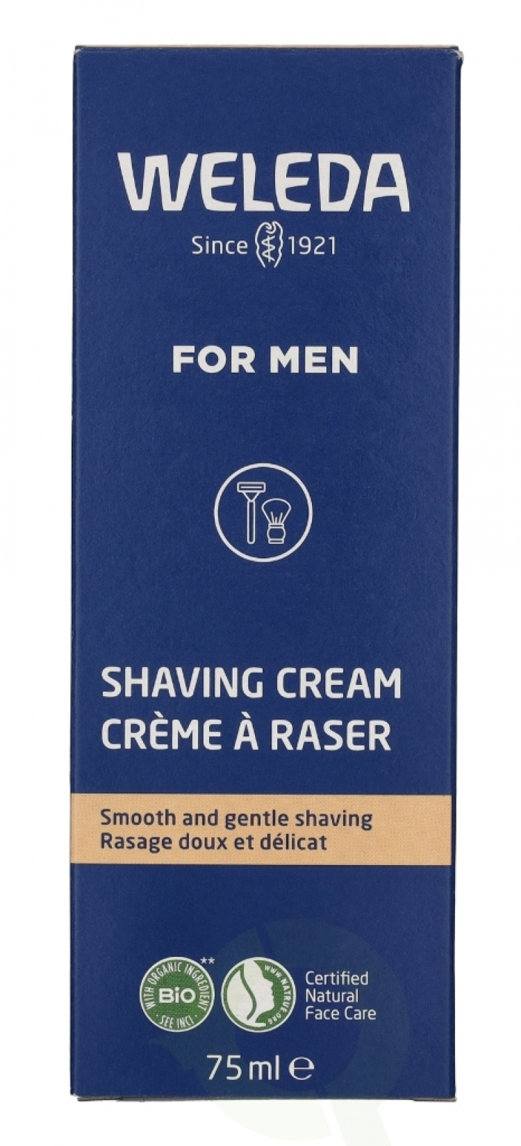Weleda Men Shaving Cream 75 g All Skin Types