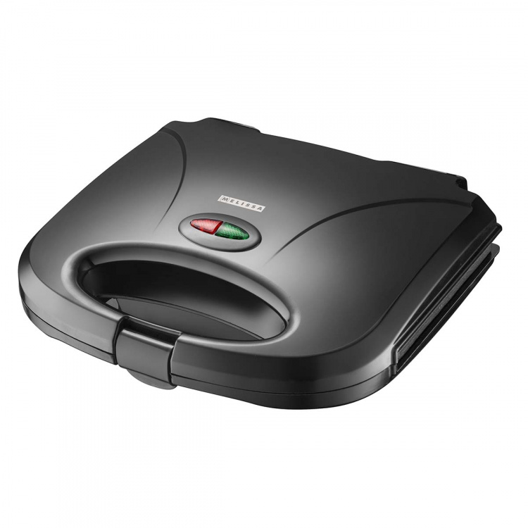 MELISSA Sandwich maker / grill plate 750 Watt Black