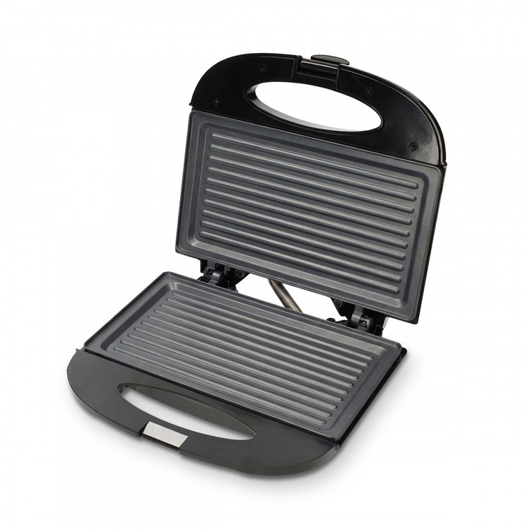 MELISSA Sandwich Maker | 750 W | Grill plates | Automatic temperature control | Non-stick Coating | Black