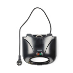 MELISSA Sandwich Maker | 750 W | Grill plates | Automatic temperature control | Non-stick Coating | Black