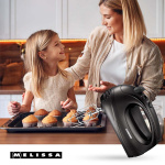 MELISSA Hand mixer with turbo 300 Watt Black