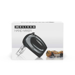 MELISSA Hand mixer with turbo 300 Watt Black