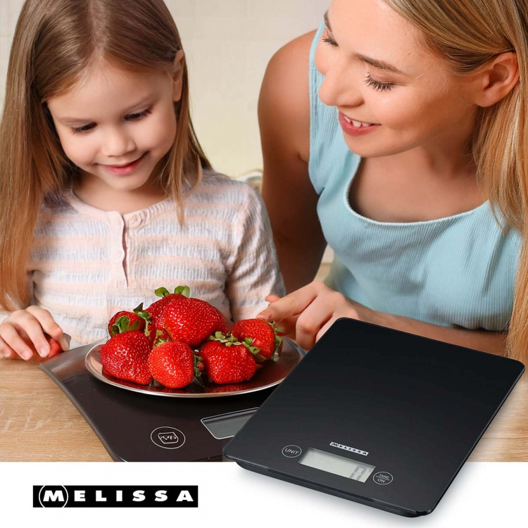 MELISSA Electronic kitchen scale 5 kgs Black
