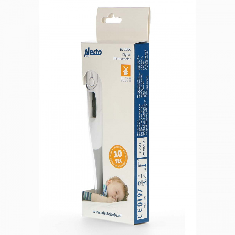 Alecto Digital thermometer Grey Alecto Digital thermometer Grey