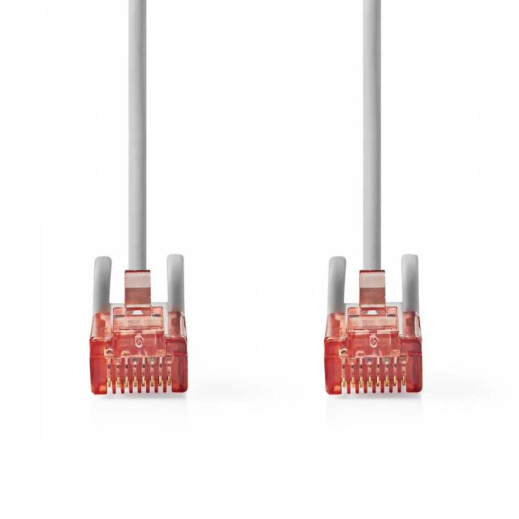 Nedis CAT6 Cable | RJ45 Male | RJ45 Male | U/UTP | 5.00 m | Round | PVC | Grey | Label