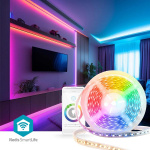 Nedis SmartLife LED Strip | Cool White / RGB / Warm White | 5.00 m | IP21 | 2700 - 6500 K | 960 lm | Android™ / IOS