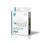 Nedis Zigbee Gateway | Bluetooth® / Zigbee 3.0 | 50 Devices | USB Powered | Android™ / IOS | White