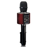 Lenco Bluetooth® Karaoke microphone with speaker & lighting Black Lenco Bluetooth® Karaoke microphone with speaker & lighting Black