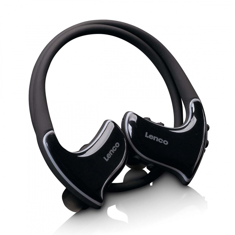 Lenco Splashproof Sport Bluetooth® headphone and MP3 player in-1