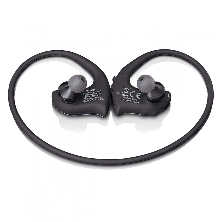 Lenco Splashproof Sport Bluetooth® headphone and MP3 player in-1