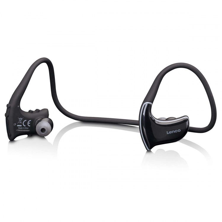 Lenco Splashproof Sport Bluetooth® headphone and MP3 player in-1