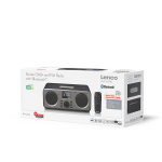 Lenco Stereo DAB+ FM Radio with Bluetooth® Black