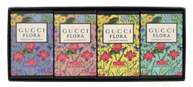 Gucci Flora Miniature Giftset 20 ml 4x5ml - Edp Spray