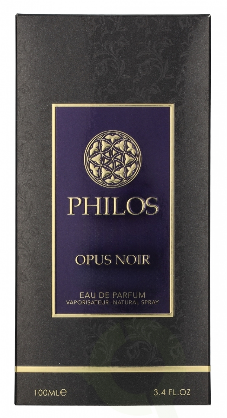 Maison Alhambra Philos Opus Noir Edp Spray For Men 100 ml