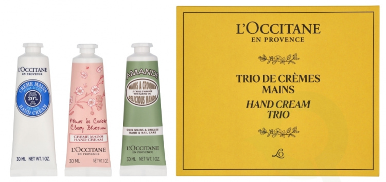 L\'Occitane Hand Cream Trio Set 90 ml Hand Cream 3x 30ml