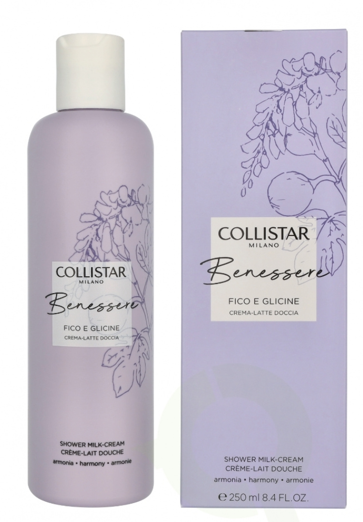 Collistar Benessere Fig And Wisteria Shower Milk Cream 250 ml