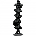 Plastoy The Smurfs Resin Statue Smurfs Column Black Edition 50 cm