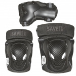 Save my Bones Safety Set - Black XL (401020-xl)
