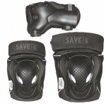Save my Bones Safety Set - Black L (401020-l)