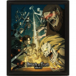 Pyramid International ATTACK ON TITAN (S4) FRAMED 3D