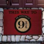 Pyramid International HARRY POTTER (THIS WAY TO PLATFORM 9 3/4) 60X40 COIR DOOR MAT