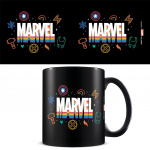 Pyramid International MARVEL PRIDE (LOGO RAINBOW) BLACK MUG