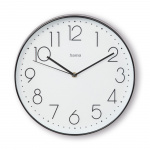Hama Wall Clock Corsica Black/White 30cm Hama Wall Clock Corsica Black/White 30cm