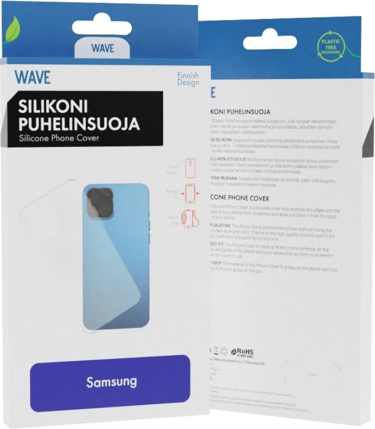 Wave silicone cover, Samsung Galaxy S20 FE 5G / Galaxy S20 FE, transparent Wave silicone cover, Samsung Galaxy S20 FE 5G / Galaxy S20 FE, transparent