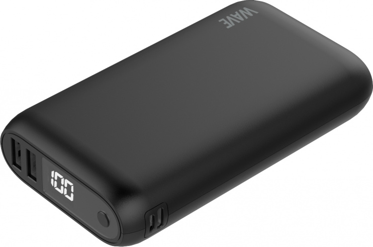 Wave Extrapower Powerbank, 20 000 mAh, black