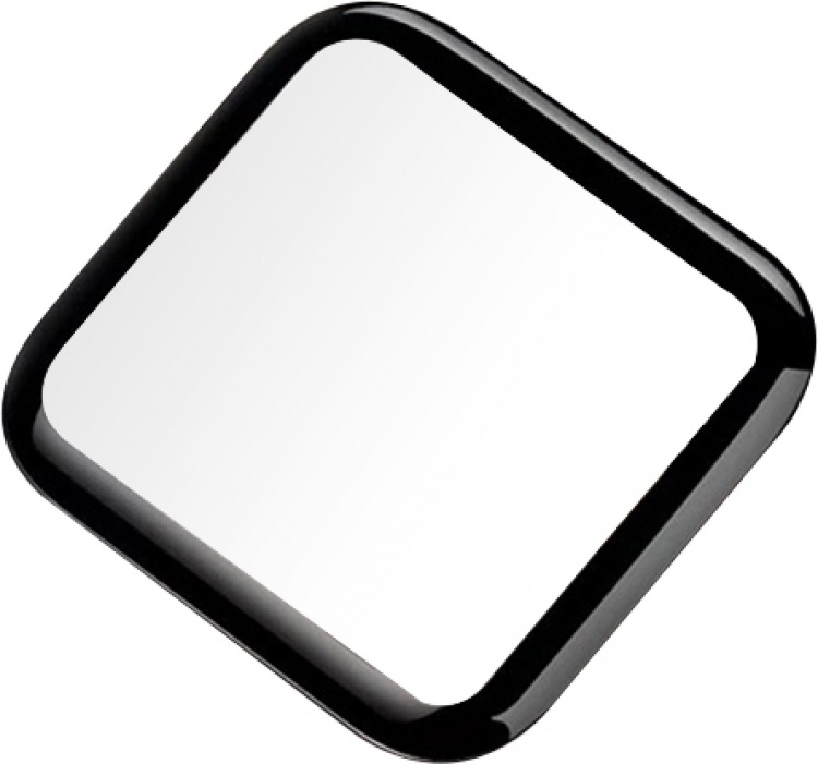 Wave 3D PMMA Screen Protector, Apple Watch 38 mm, black