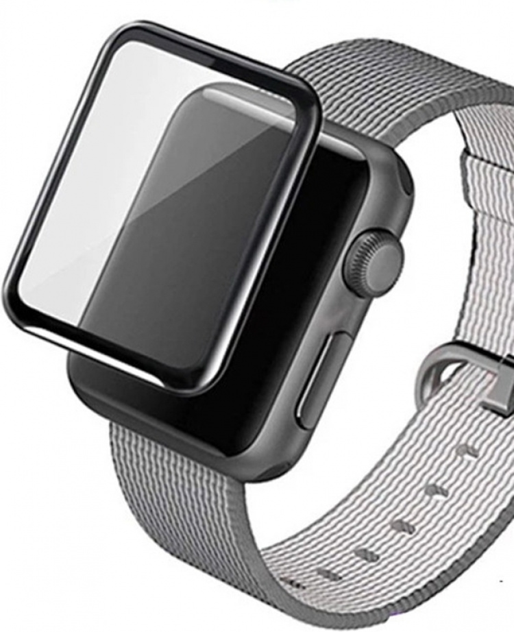 Wave 3D PMMA Screen Protector, Apple Watch 38 mm, black