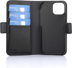 Wave Duo BookCase, iPhone 13 mini, black Wave Duo BookCase, iPhone 13 mini, black