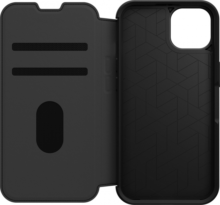Otterbox Strada wallet case, iPhone 13, black