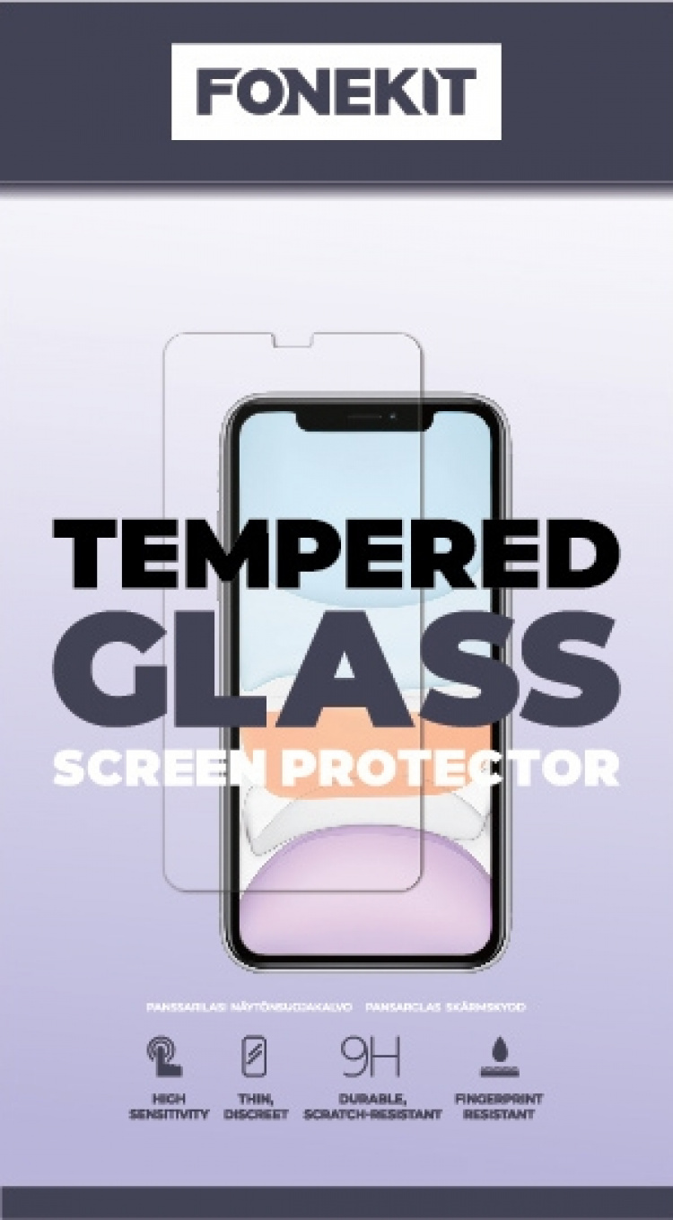 FoneKit armoured glass, iPhone 11 / XR