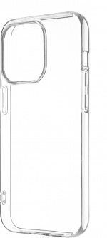 Wave silicone cover, iPhone 14 Pro, transparent