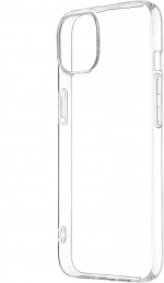 Wave silicone cover, iPhone 14, transparent Wave silicone cover, iPhone 14, transparent