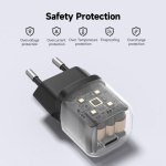 FoneKit Mini 20W AC charger, USB-C, black