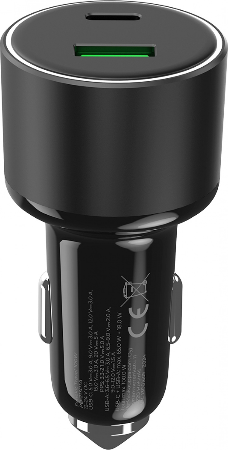 FoneKit Travel 100W car charger