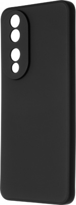 Wave Soft Touch silicone protector, Honor 90, black Wave Soft Touch silicone protector, Honor 90, black