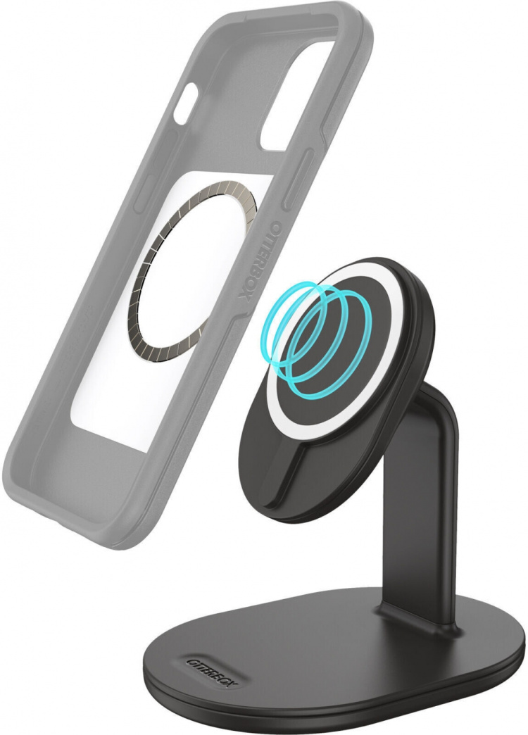 Otterbox MagSafe wireless charging table stand, black Otterbox MagSafe wireless charging table stand, black