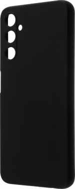 Wave Soft Touch silicone protector, Samsung Galaxy A05s, Black