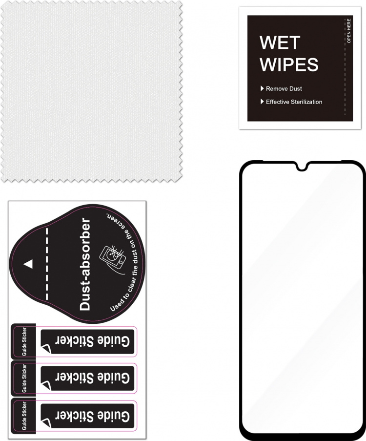 FoneKit Full Cover, Samsung Galaxy A15, black